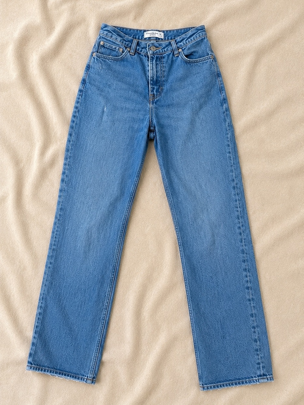 Abercrombie & Fitch Light Blue Straight Leg Women’s Jeans